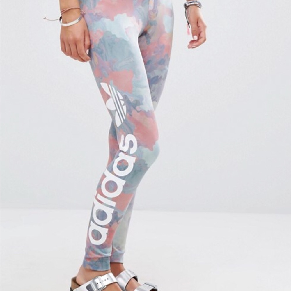Adidas Pastel Camo Leggings